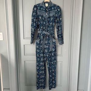 Sezane Sea collaboration jumpsuit